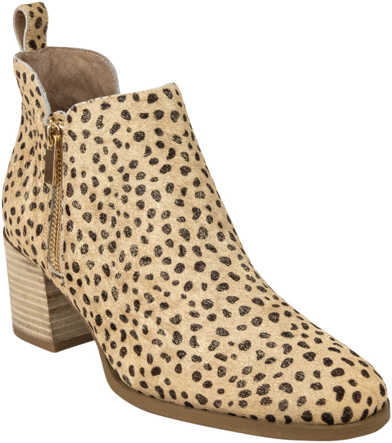 Hannah Boot - Golden Leopard