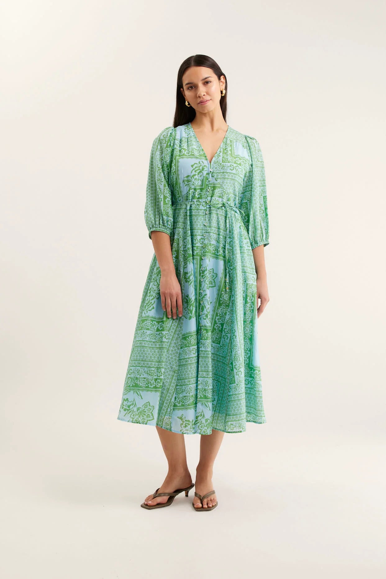Maya Dress in Florentine Print