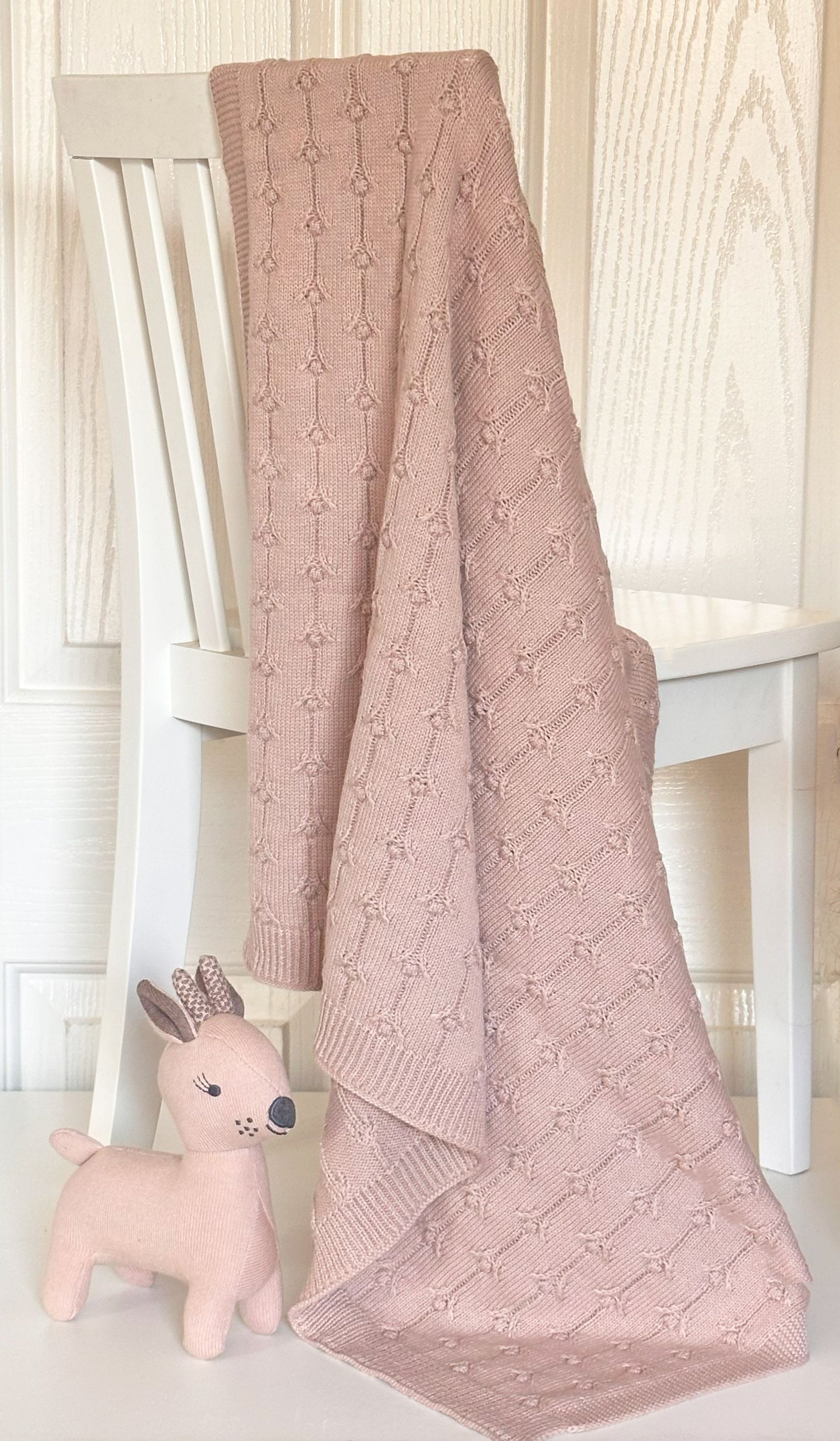 Joy Bubble Knit Blanket