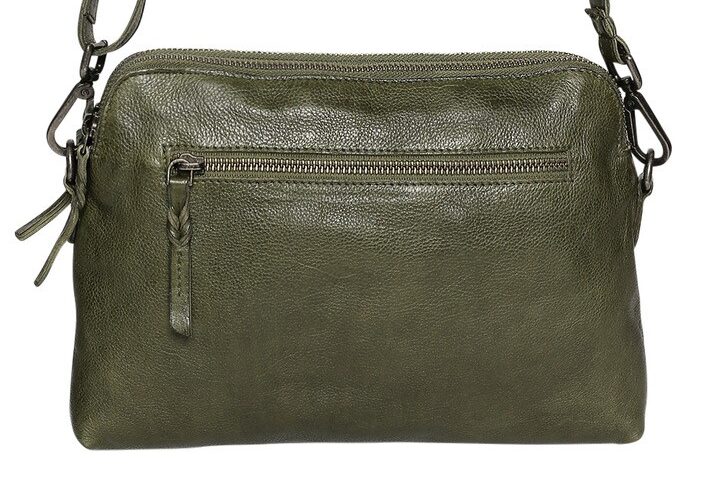 Leather Shoulder/Crossbody Bag 7761