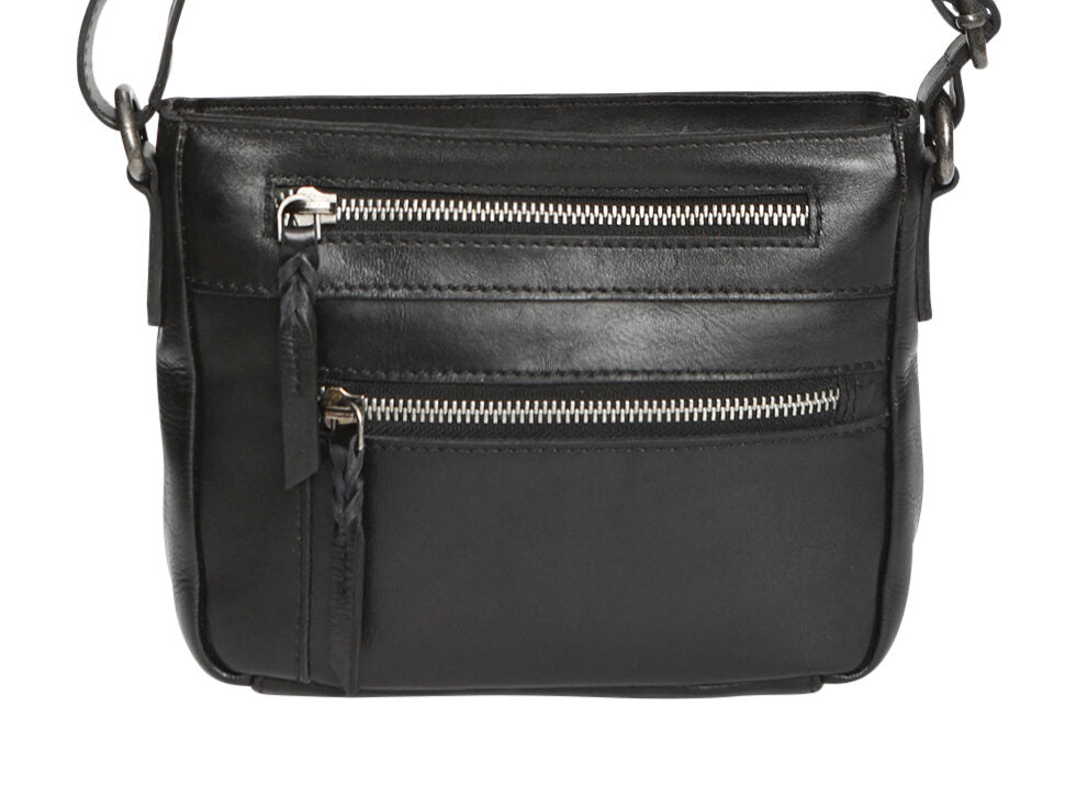 Leather Shoulder/Crossbody Bag 7845