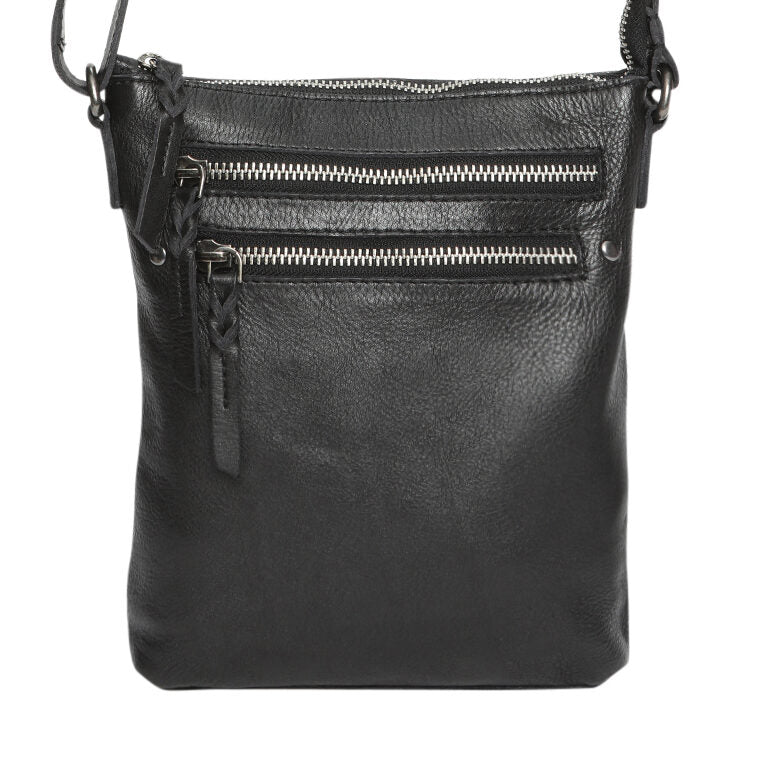 Leather Shoulder/Crossbody Bag 7851