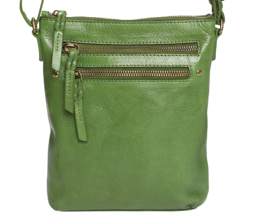 Leather Shoulder/Crossbody Bag 7851