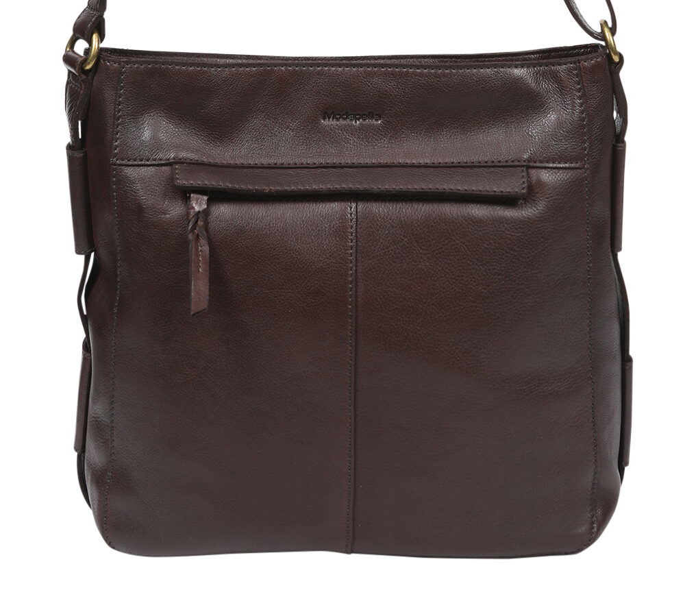 Leather Shoulder/Crossbody Bag 7854