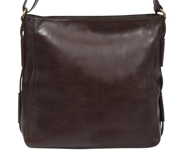 Leather Shoulder/Crossbody Bag 7854