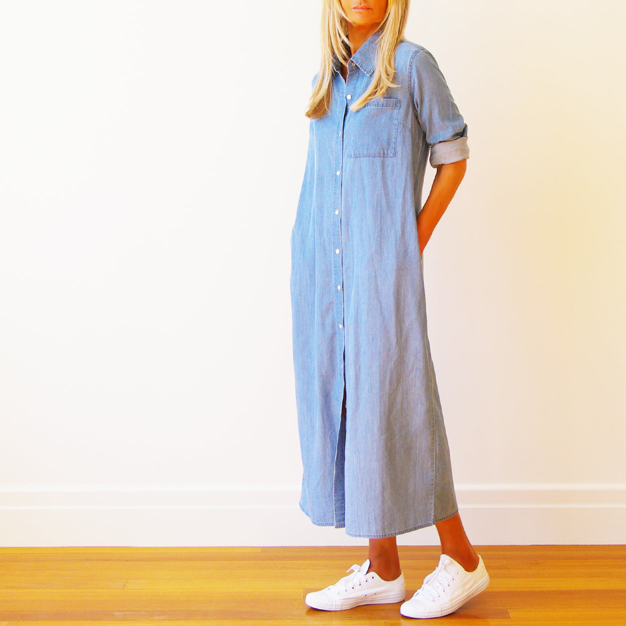 Mill & Hide - Who's Charlie - Belle Denim Dress