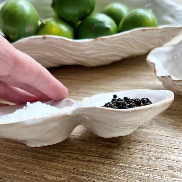 Mode Clam Twin Bowl