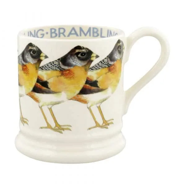Mill & Hide - Finch & Lane - Emma Bridgewater - Birds Brambling 1/2 Pint Mug