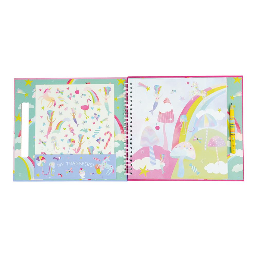 Floss & Rock Sticker Fun - Rainbow Fairy