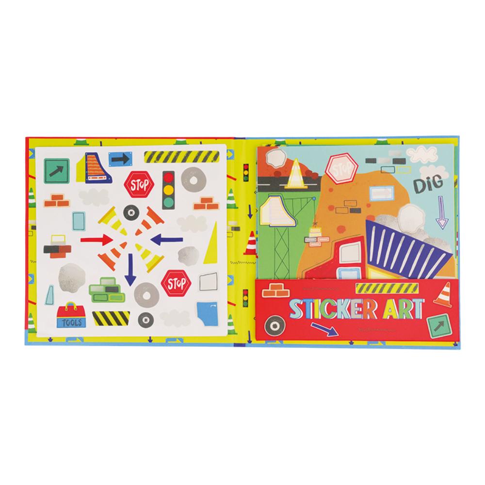 Floss & Rock Sticker Fun - Construction