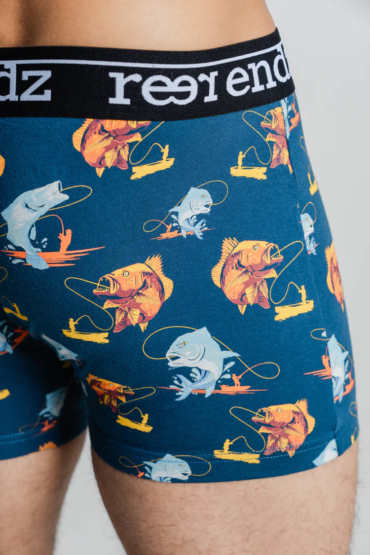 Mill & Hide - Reer Endz - Organic Cotton Men's Trunk - Hooked