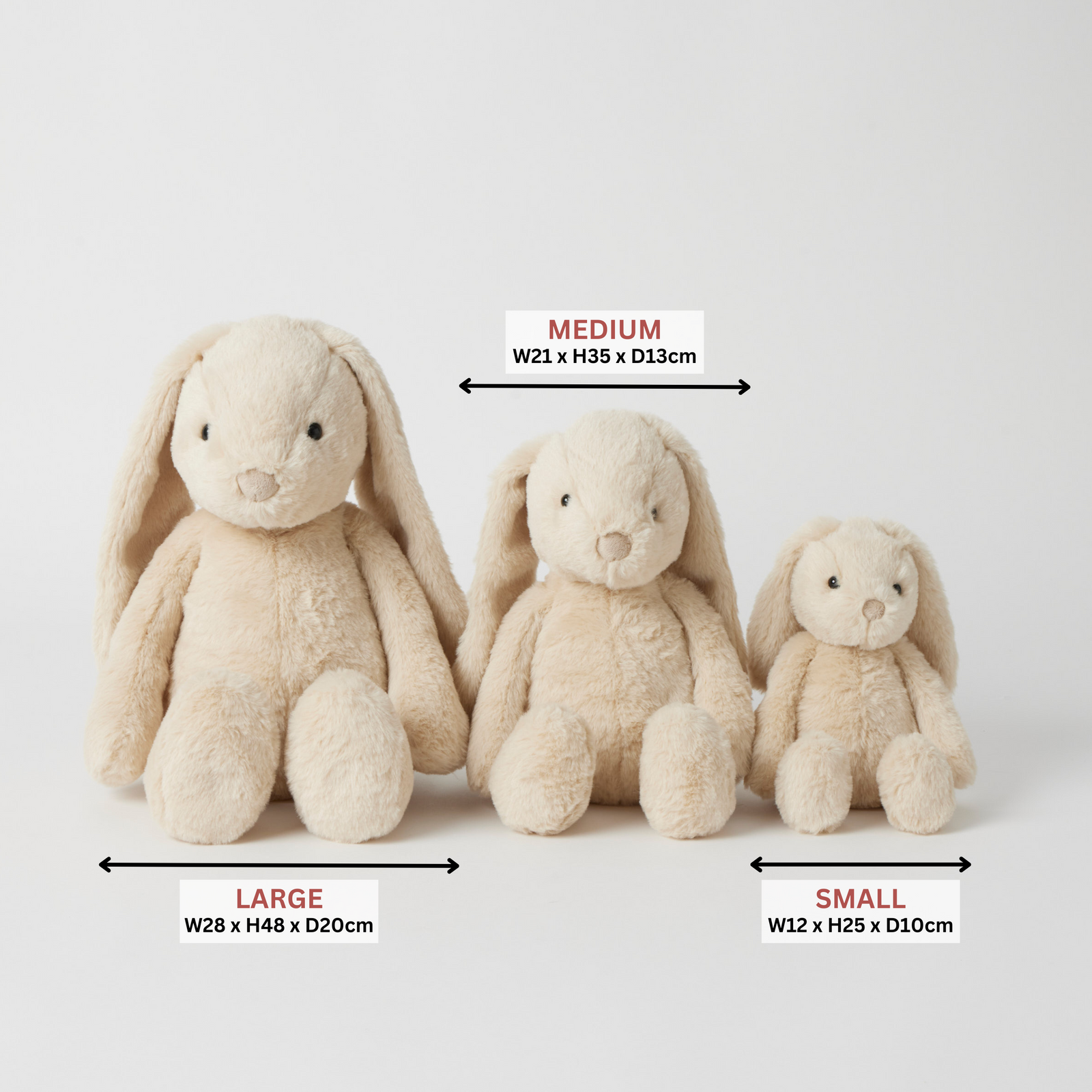 Jiggle & Giggle Beige Bunny