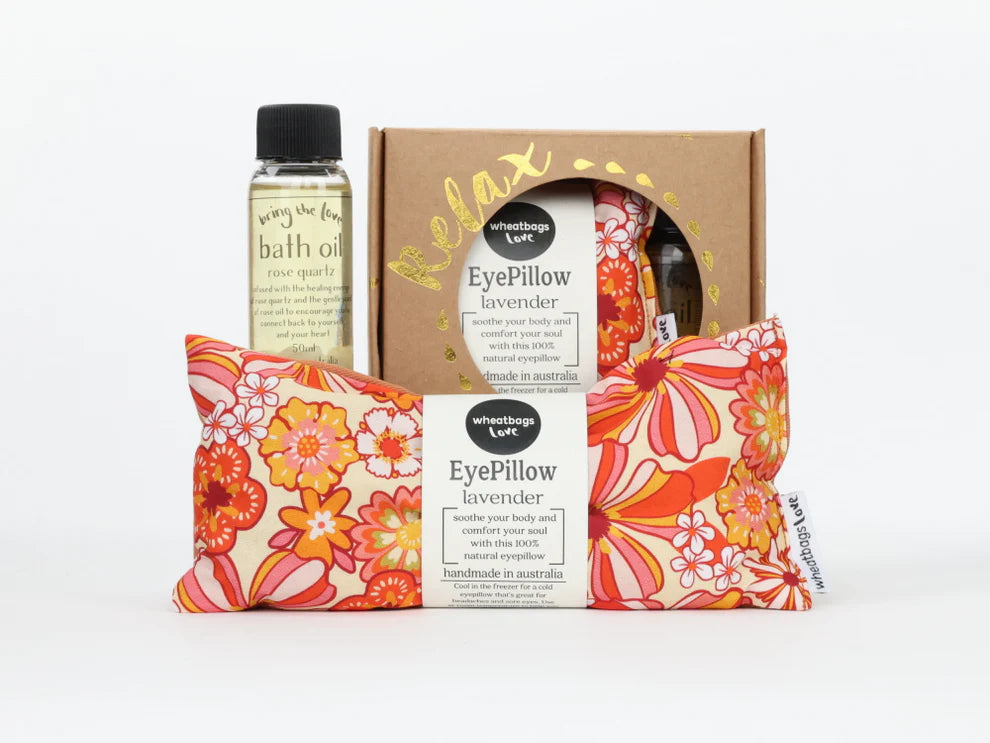 Wheatbags Love - Groovy Flowers Relax Gift Pack