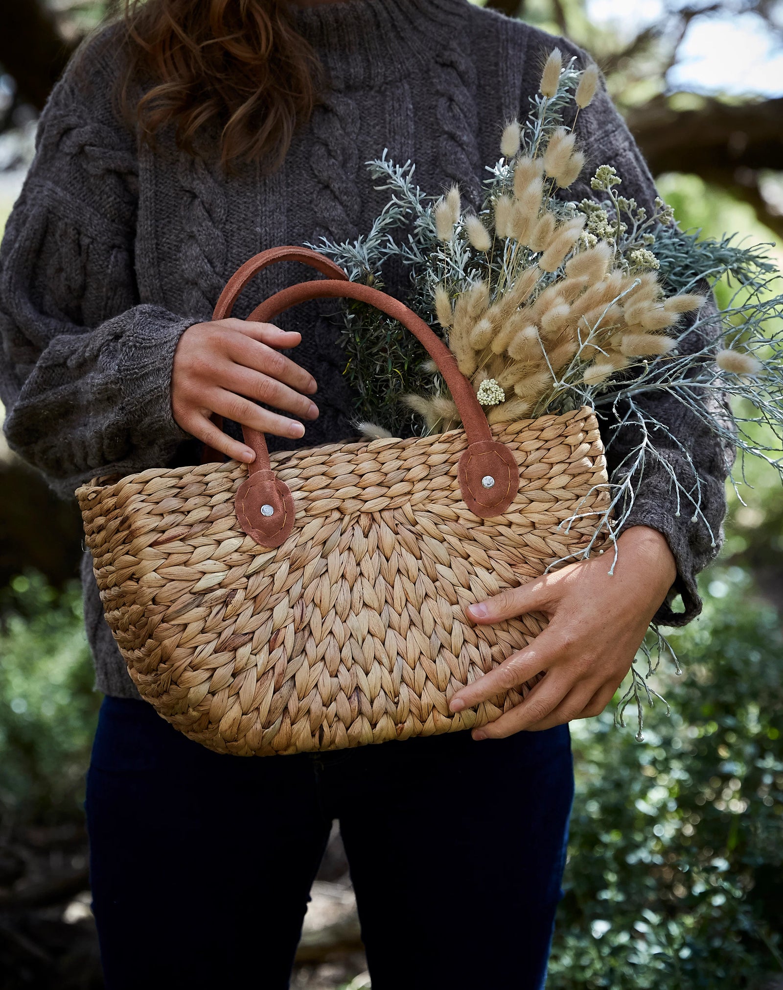 Harvest Basket - Suede