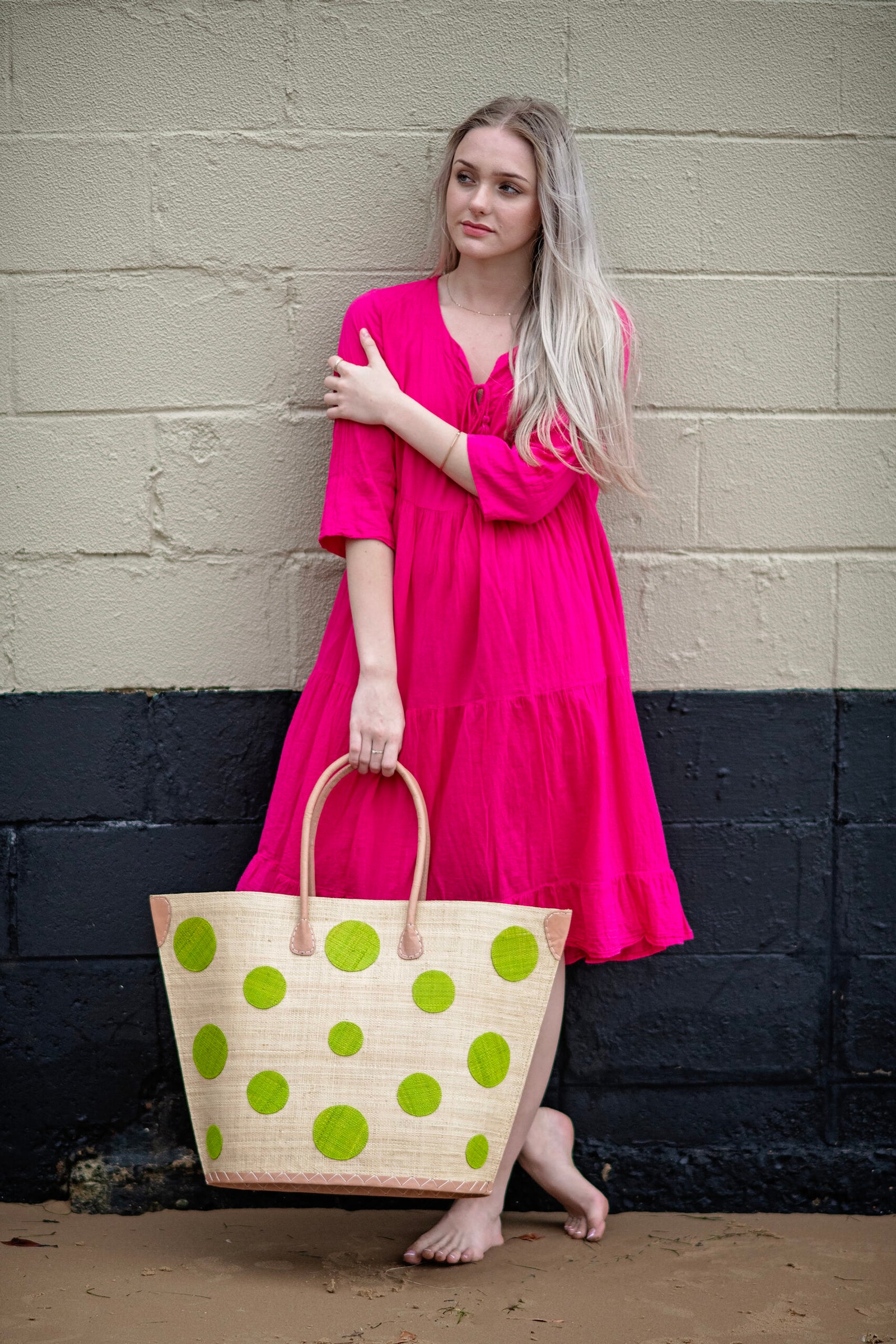 Raffia Basket - Sophie Deluxe Large