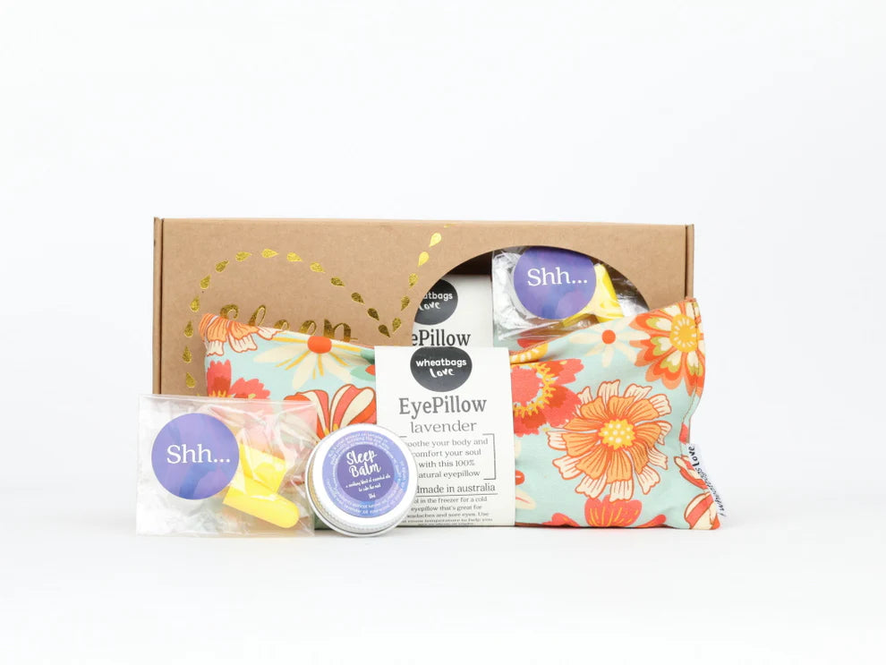 Wheatbags Love - Groovy Flowers Sleep Gift Pack