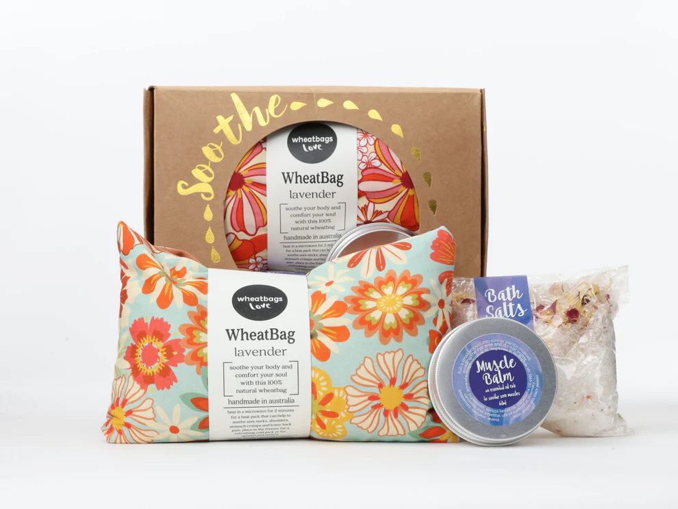 Wheatbags Love - Groovy Flowers Soothe Gift Pack