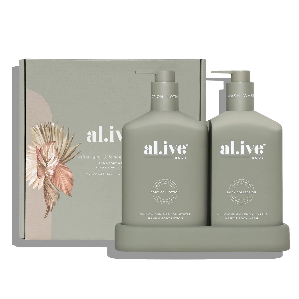 al.ive body - Wash & Lotion Duo - Willow Gum & Lemon Myrtle