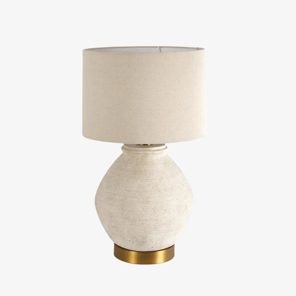 Forbes White Sandstone Table Lamp