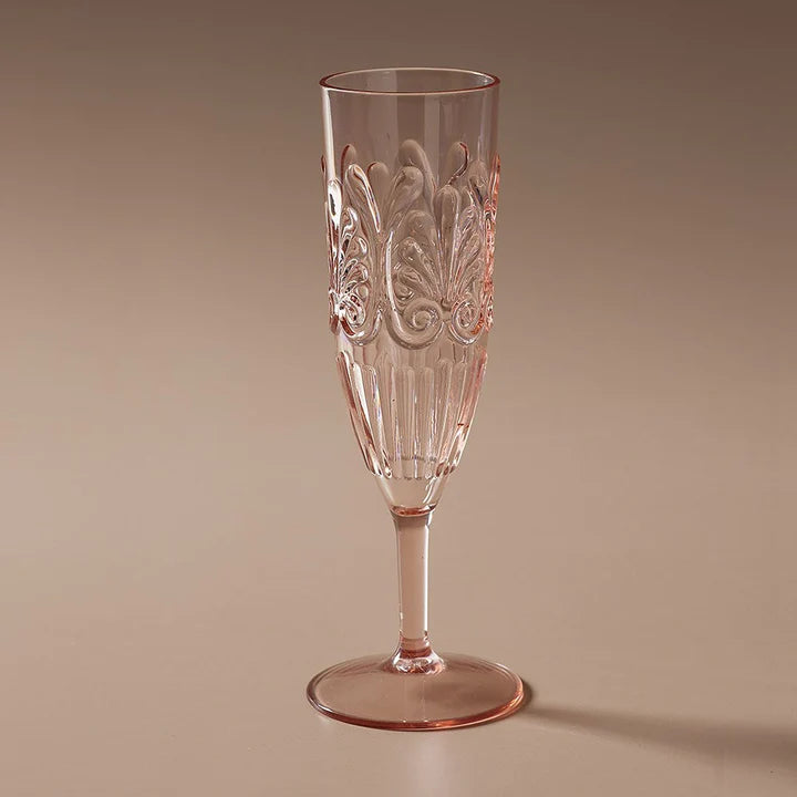 Mill & Hide - Indigo Love - Flemington Champagne Flute - Acrylic