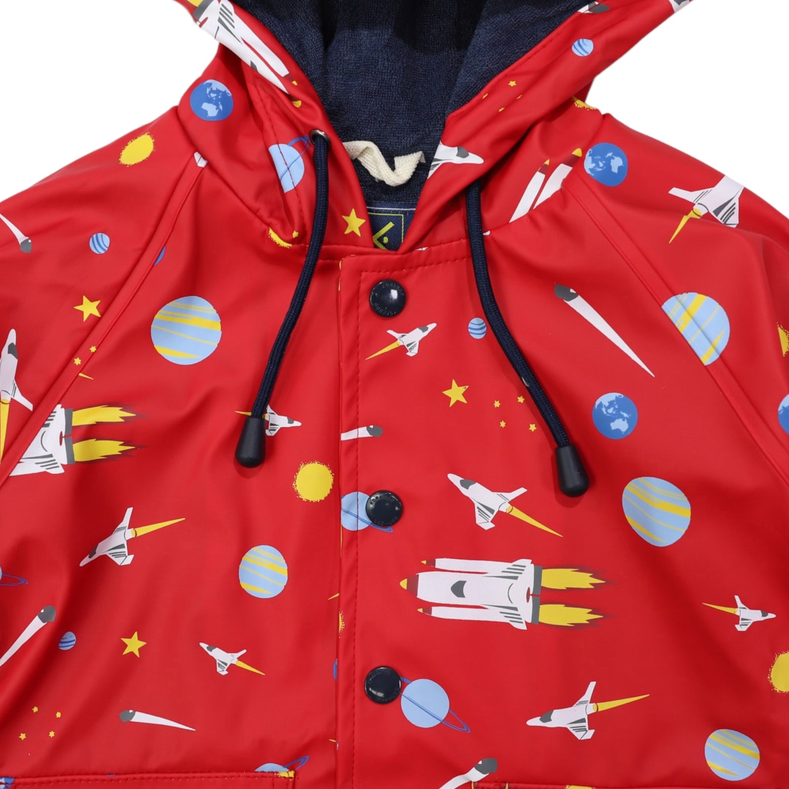 Mill & Hide - Korango - Raincoat - Space Rocket Red