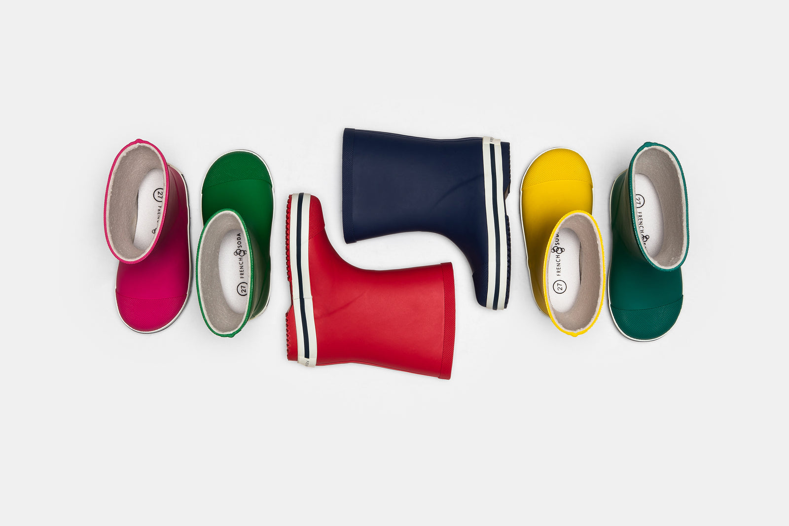 Mill & Hide - French Soda - Kids Rubber Gumboot