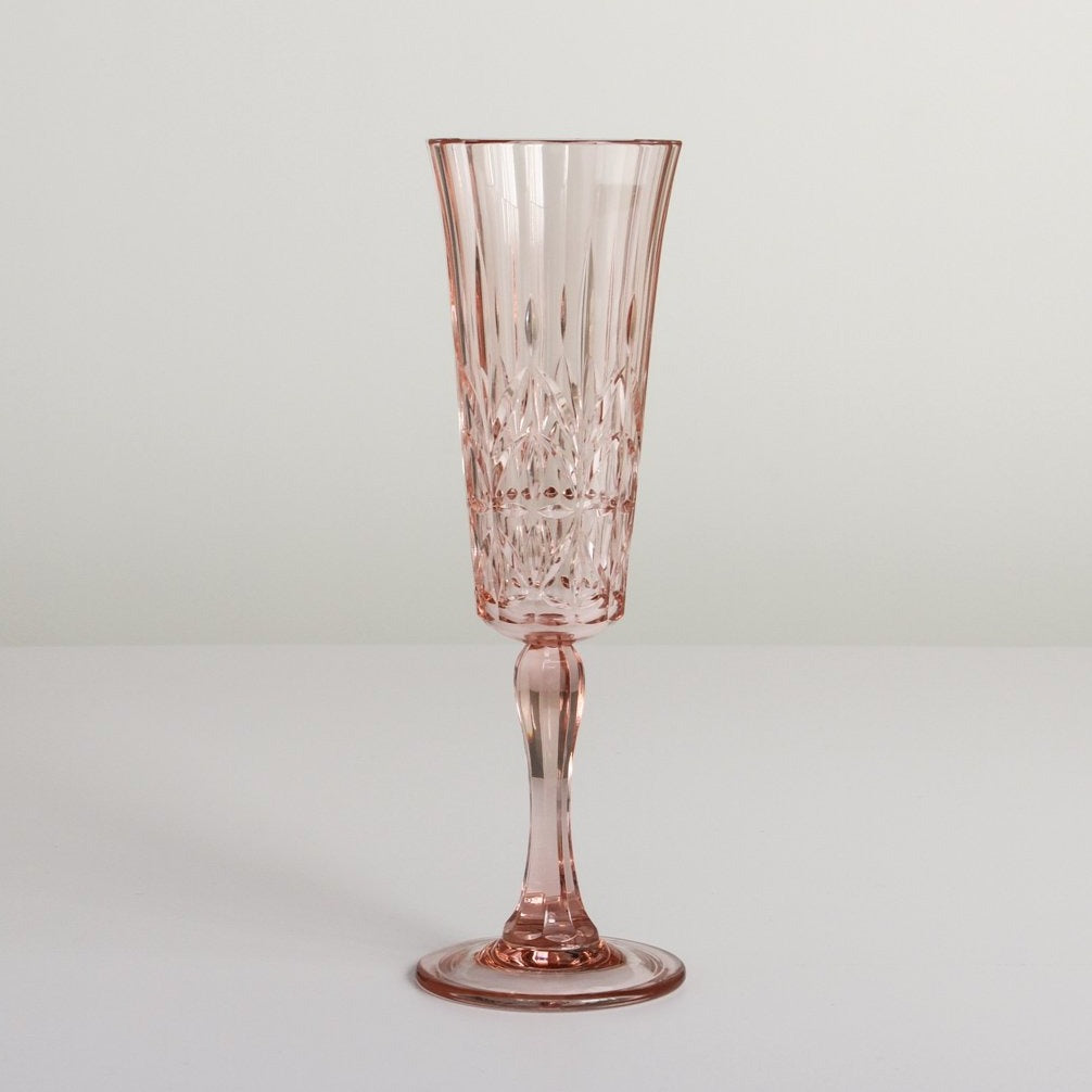 Mill & Hide - Indigo Love Collectors - Acrylic Champagne Flute