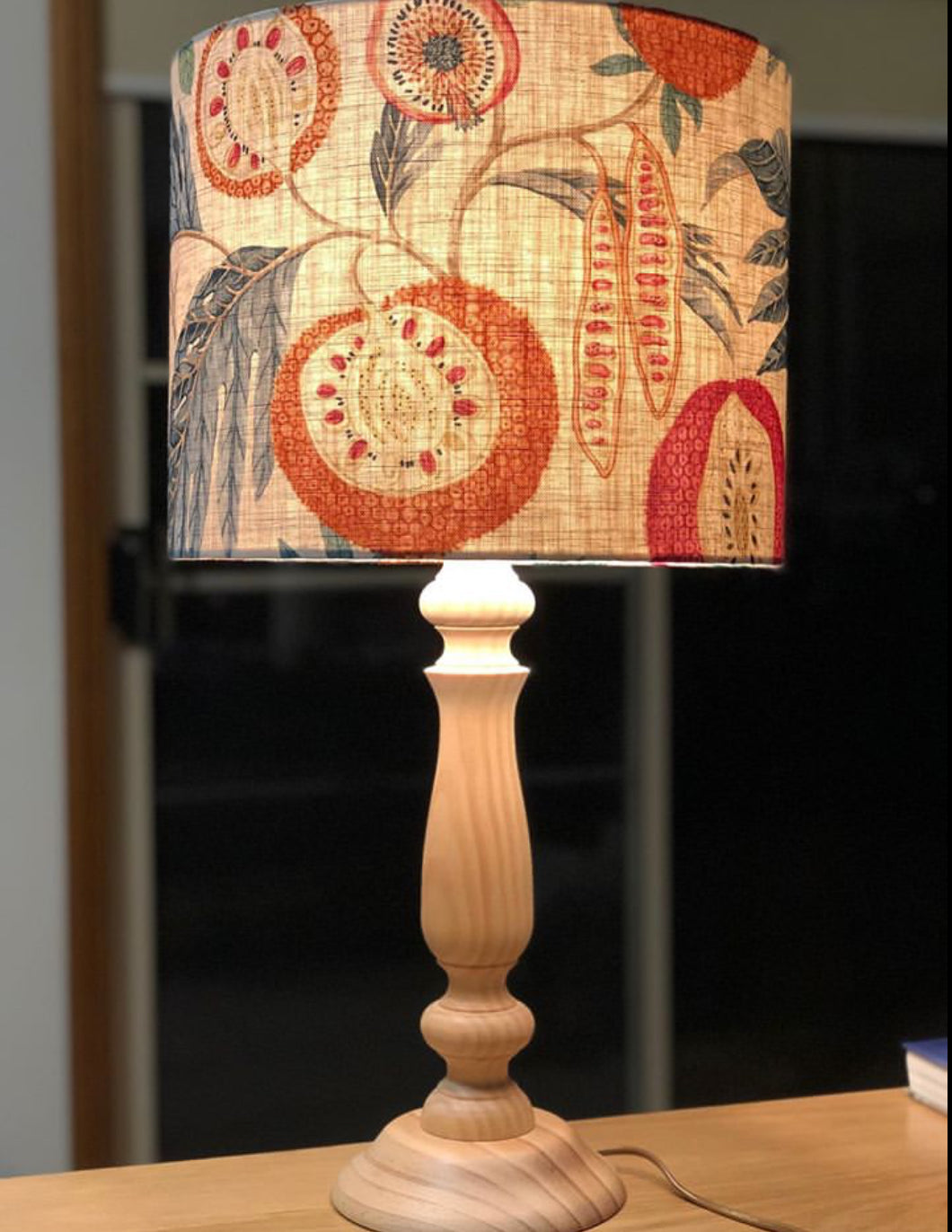 Mill & Hide - Lampshades by Caz - Hand turned Lamp Bases