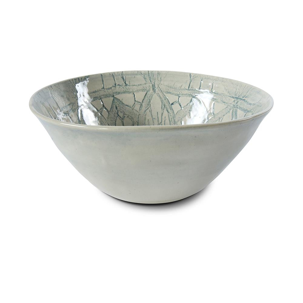 Mill & Hide - Wonki Ware - Pasta Bowl - Duck Egg Lace