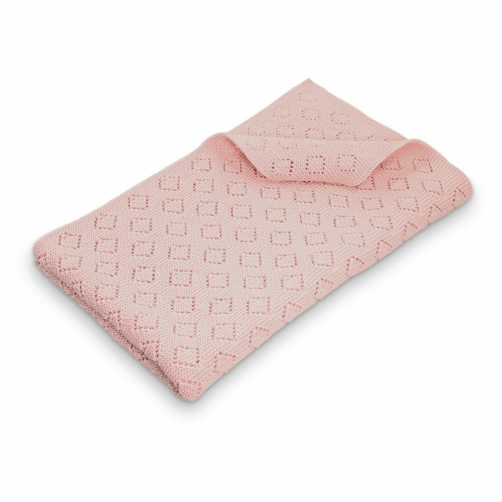 Milo Diamond Knit Baby Blanket