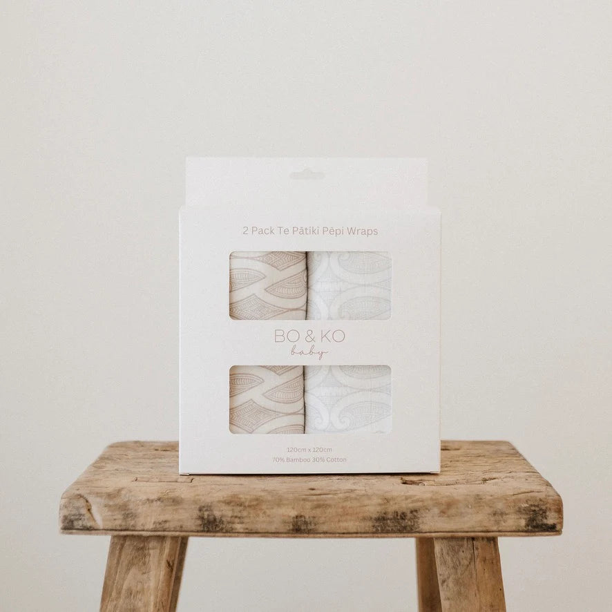Mill & Hide - Bo & Ko Baby - 2 Pack Wraps