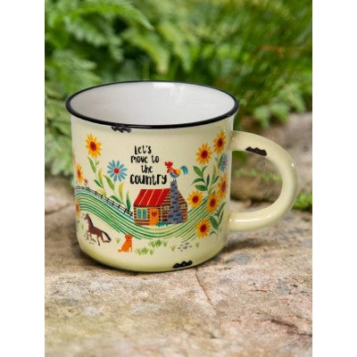 Camp Mug - Let's Move to the Country