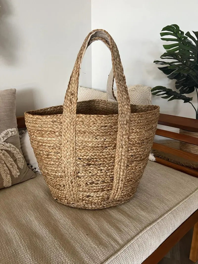Mill & Hide - Sissy Bags - Jute Tote Basket