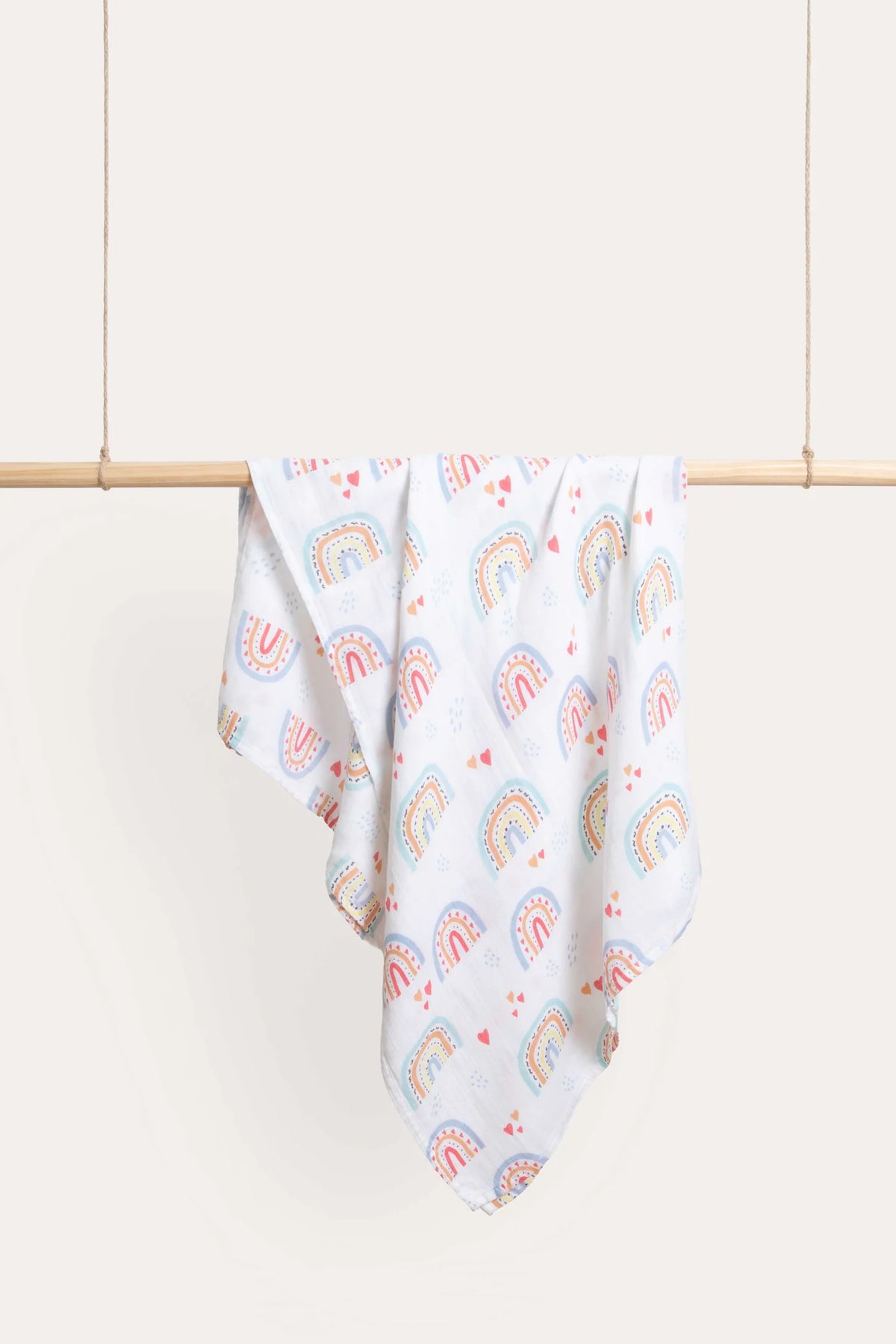 Rainbow Bamboo/Cotton Swaddle