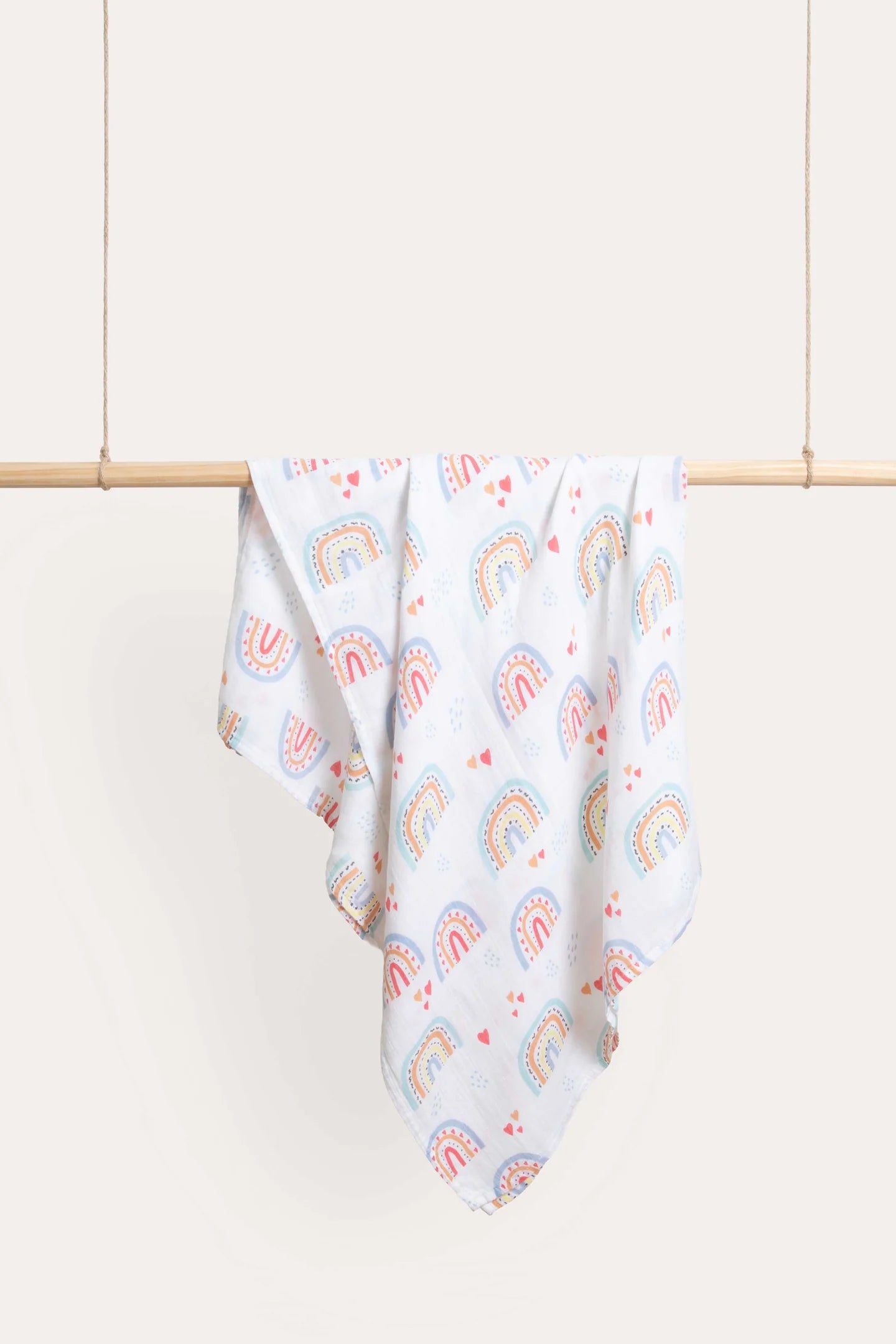 Rainbow Bamboo/Cotton Swaddle