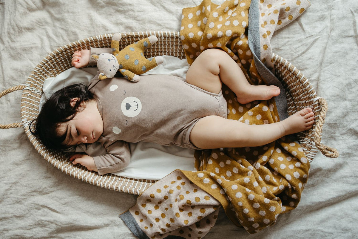 Sunny Spot Cotton Baby Blanket