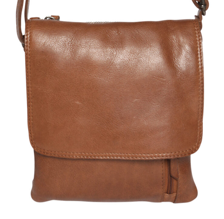 Leather Shoulder/Crossbody Bag 7755
