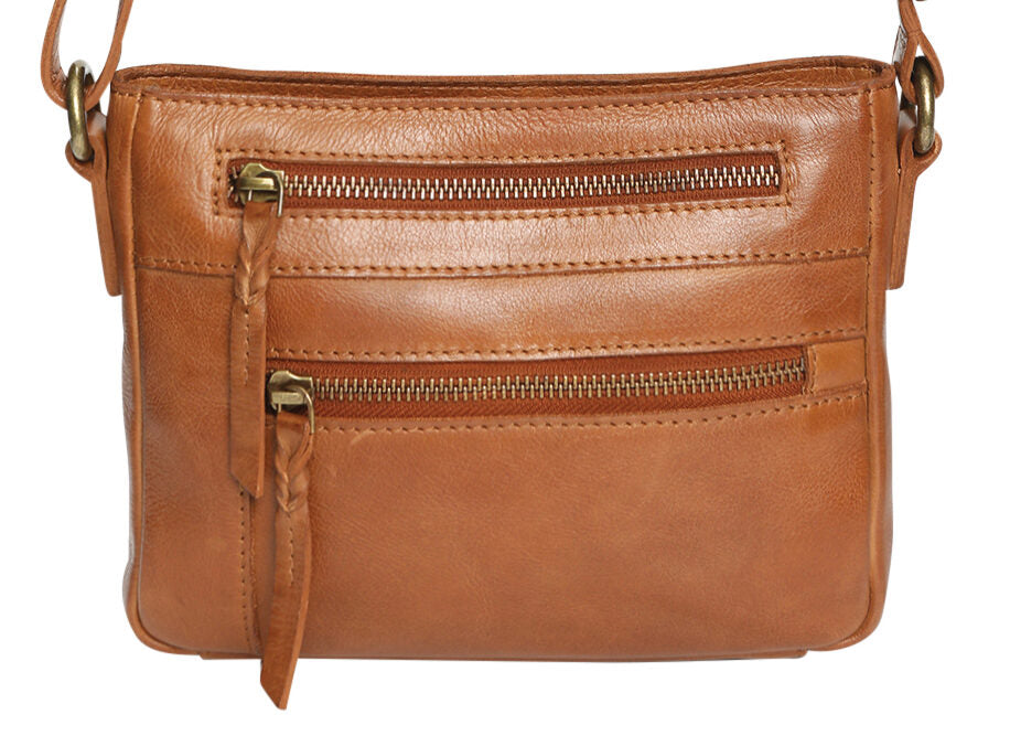 Leather Shoulder/Crossbody Bag 7845