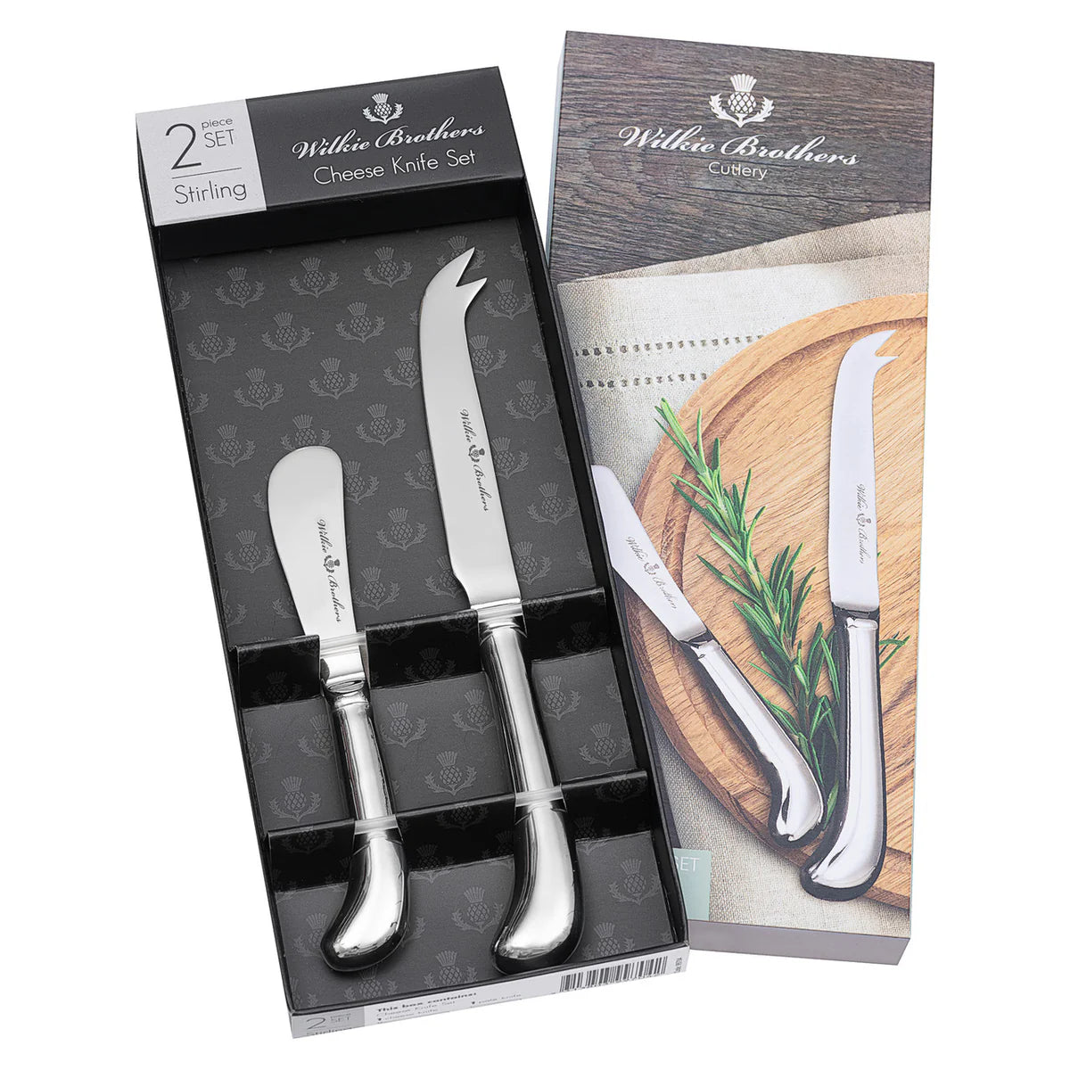 Stirling 2 Pc Cheese Set