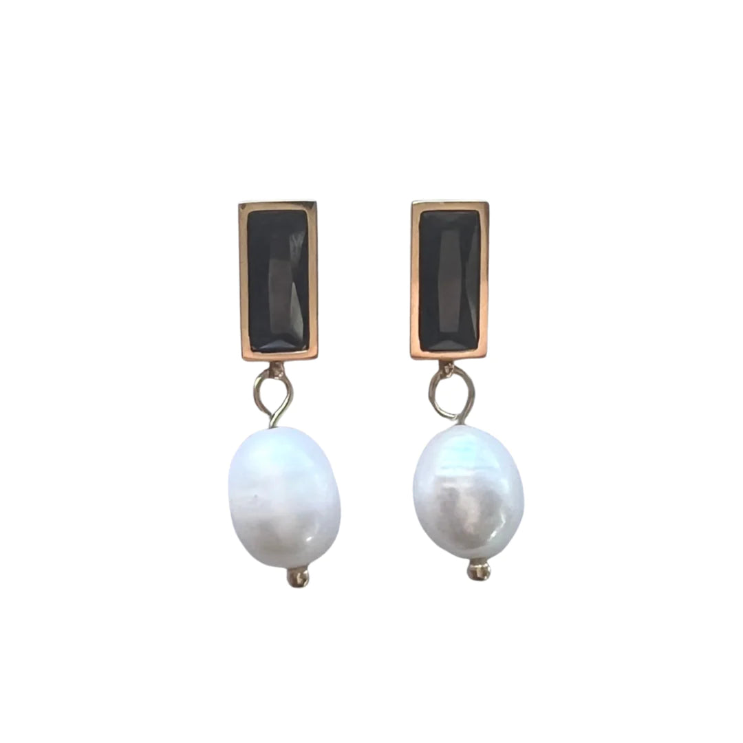 Mill & Hide - Greenwood Designs - Freshwater Pearl Earrings 011