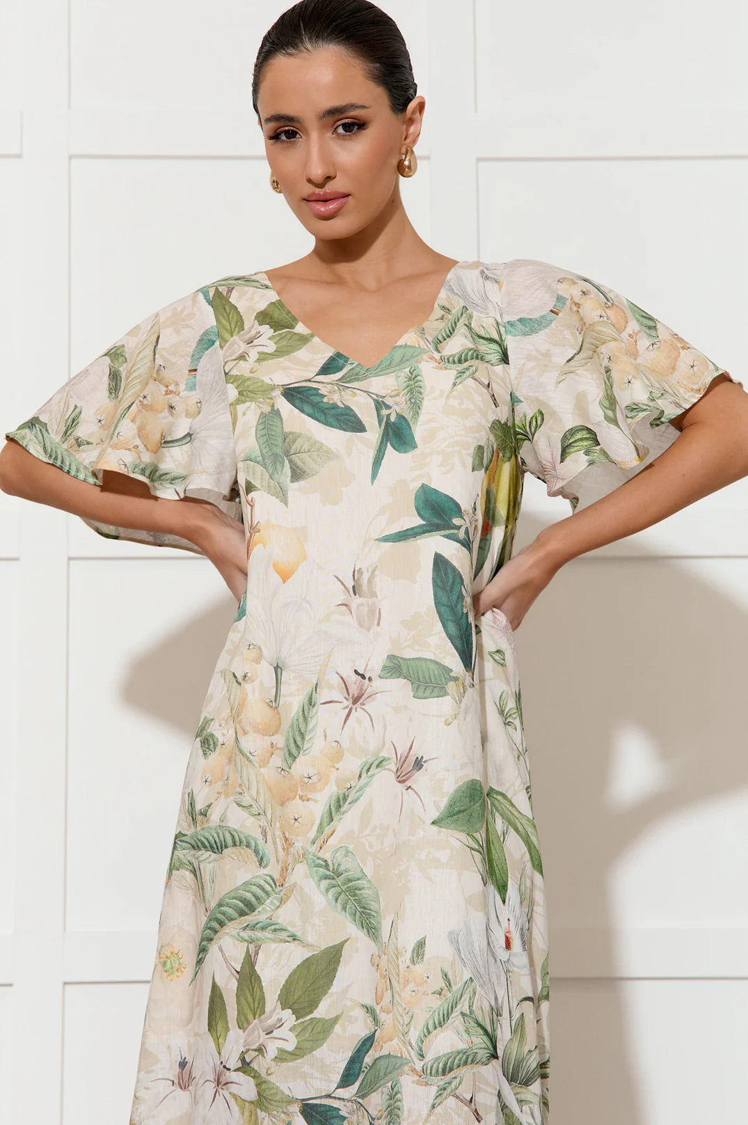 Mill & Hide - adorne - Theo Adelaide Print Maxi Dress