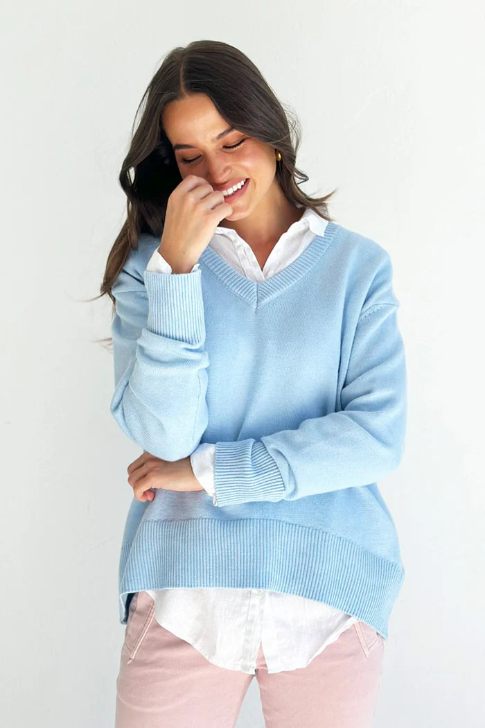 Georgie V-Neck Jumper