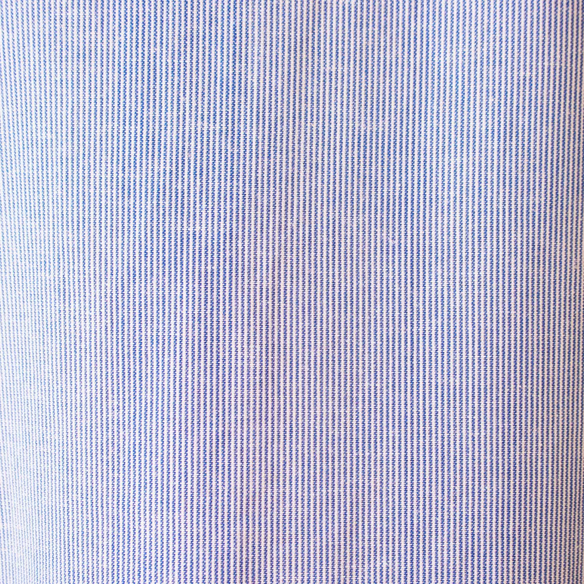 Lillie Dress - Fine Blue & White Stripe