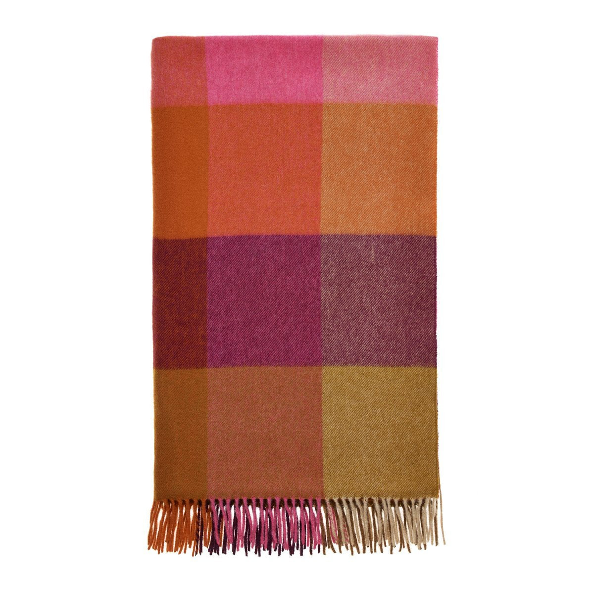 Bronte by Moon - St Davids Throw Burgundy