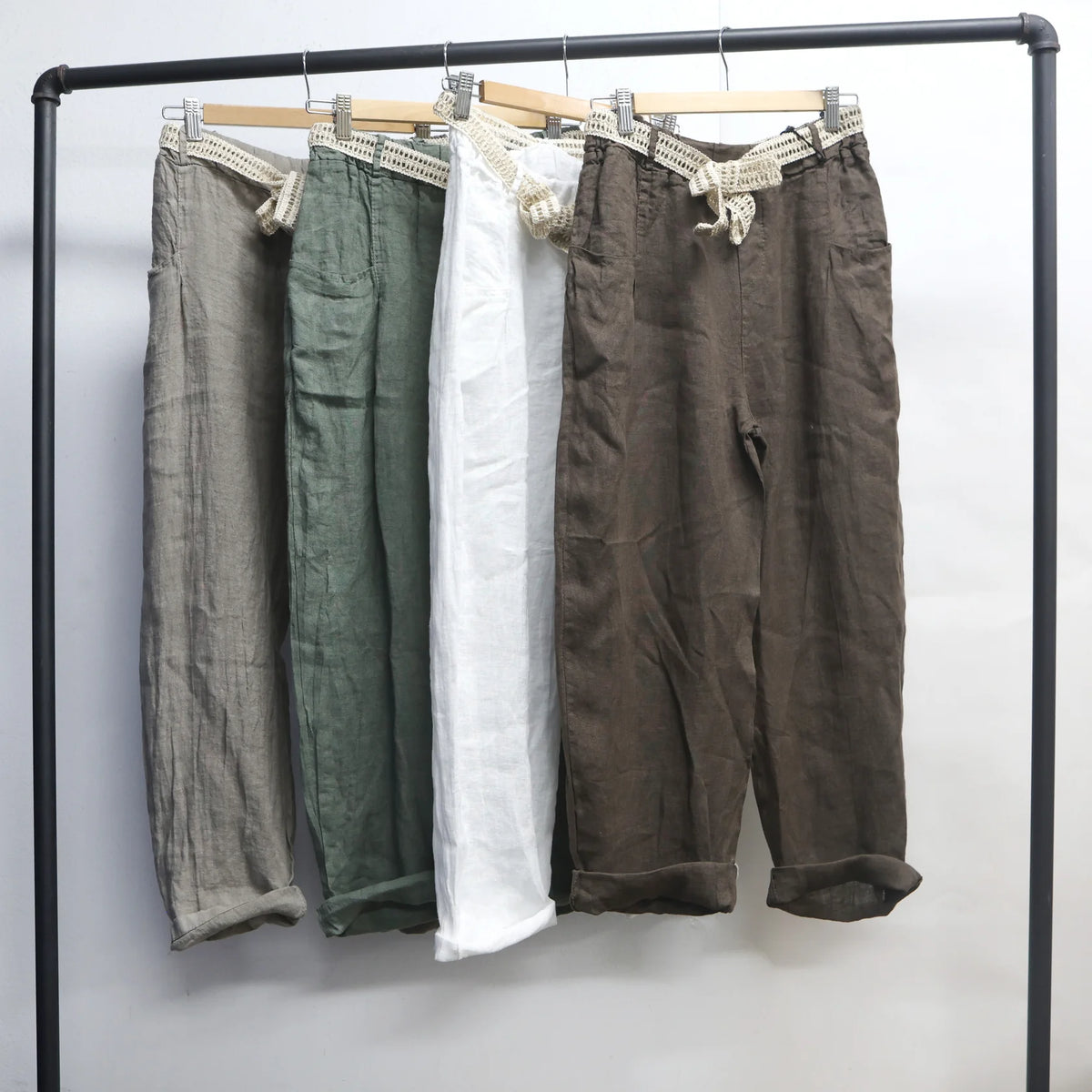 Mill &amp; Hide - cindy.g- Linen Pants