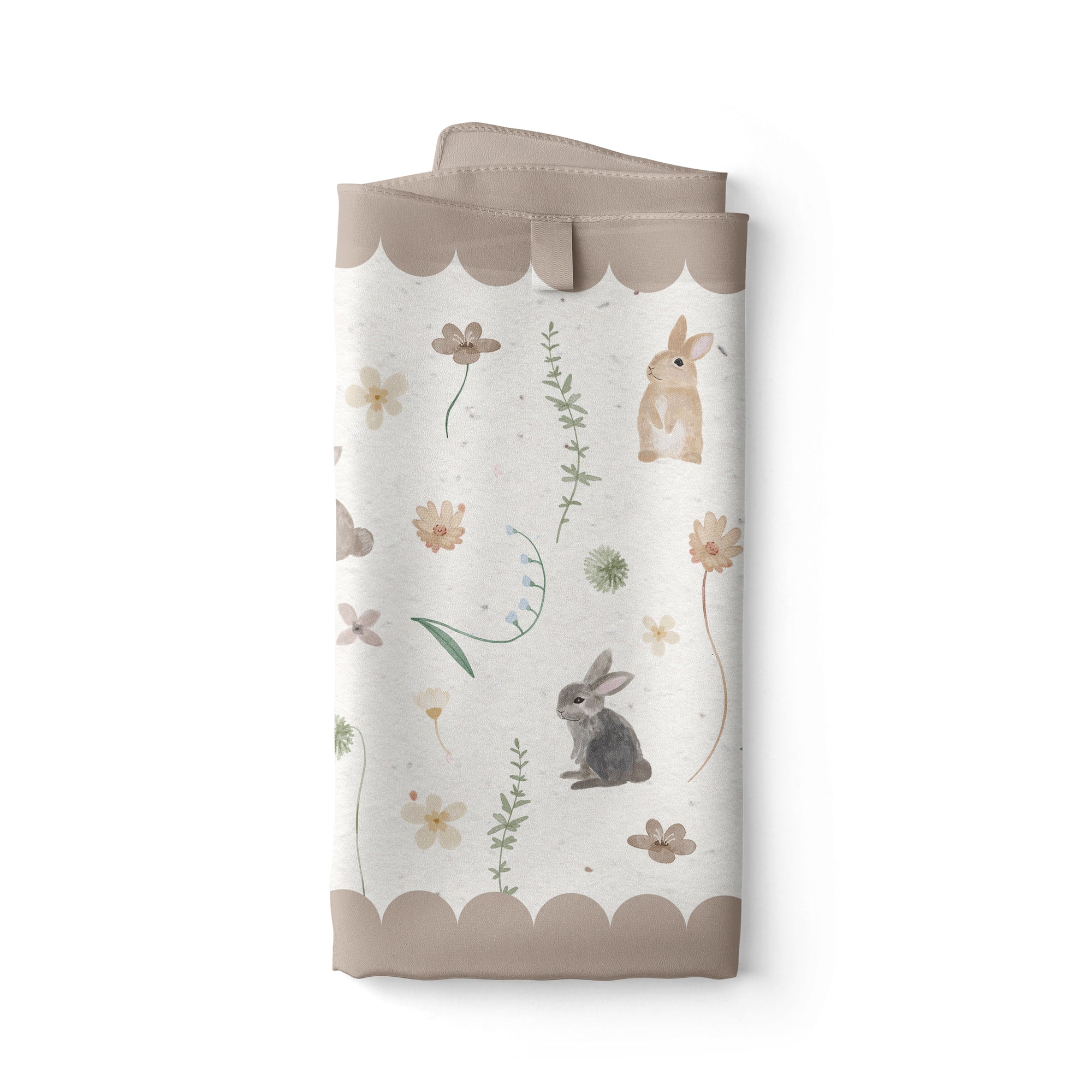 Farmhouse Bunnies Cotton Table Runner