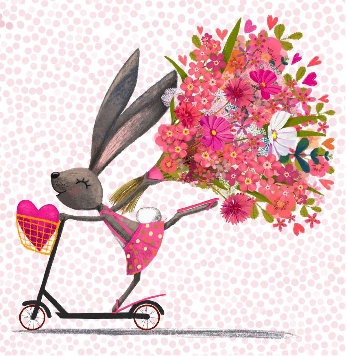 Mini Card - Scooter Flower Delivery