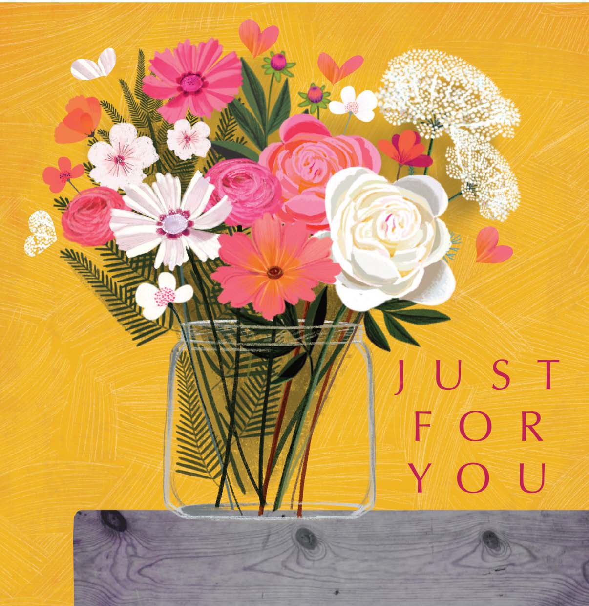 Mini Card - Floral Just For You