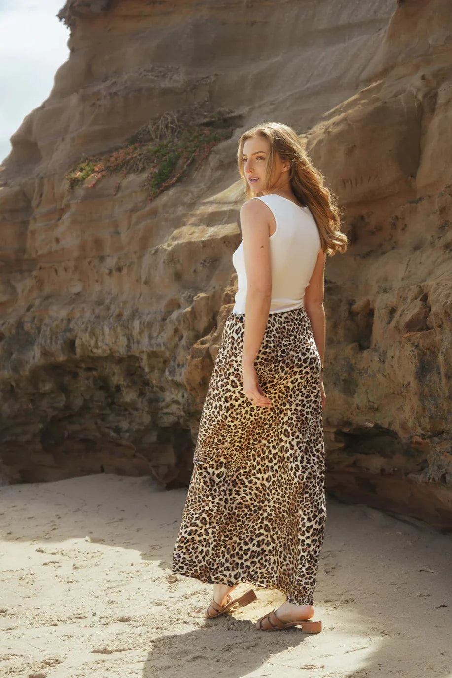 Donna Skirt - Leopard