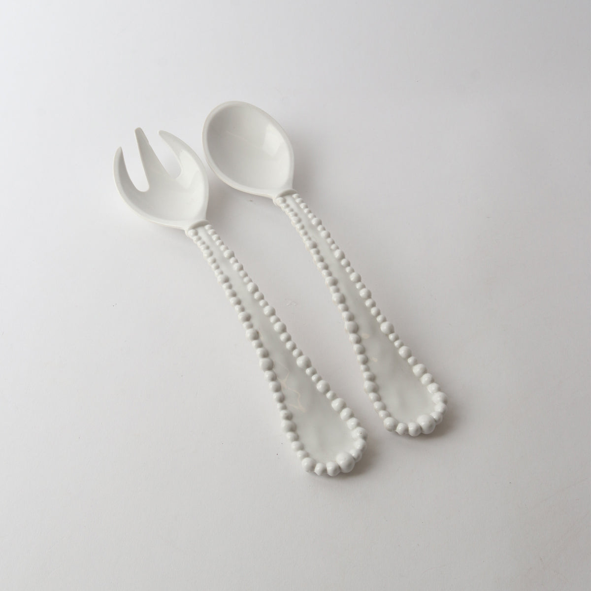 Mel. Pearl Salad Servers